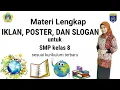 Download Lagu Materi lengkap teks iklan, poster, dan slogan untuk SMP kelas 8 sesuai kurikulum K13 terbaru