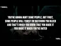 YUNGBLUD - Hated [Clean - Lyrics]