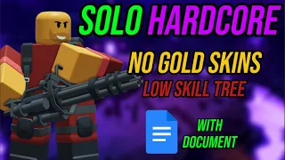 TDS SOLO HARDCORE NO GOLDEN SKINS WITH DOCUMENT