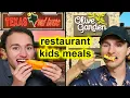 Elderly Men Try Every Chain Restaurant Kids Meal