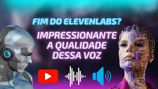 Top 2 MELHORES geradores de voz IA ultrarrealista para YouTube | Não é o ElevenLabs!!!