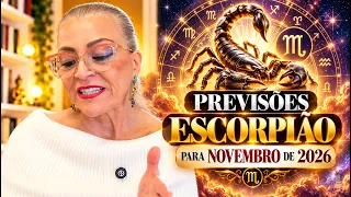 PREVISÕES ESCORPIÃO PARA NOVEMBRO DE 2026