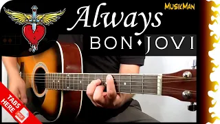 Download ALWAYS 💖🎸 - Bon Jovi / GUITAR Cover / MusikMan N°120 MP3