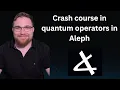 A first look at quantum operator expressions