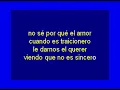 Orquesta Guayacan   Amor Traicionero karaoke