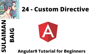 Angular 9 Tutorial for Beginners 24 - Custom Directive SULAIMAN BAIG