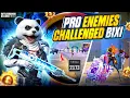 Pro Enemies Challenged BIXI OP ‼️ Solo vs Squad in Conqueror Lobby Intense 1v4 Gameplay | BGMI