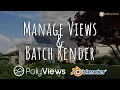 POLYVIEWS - Manage your views batch render in Blender with no effort