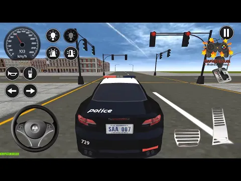 Download MP3 4K Polis Arabası Oyunu İzle '' Real Police Car Driving v2 '' Araba oyunu izle - Android Gameplay