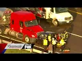 Tractor-trailer accident causes 2-mile backup on I-55 NB at Potomac