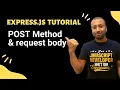 express js bangla tutorial 9 how to send and receive form data