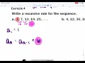 Recursive Rules with Sequences