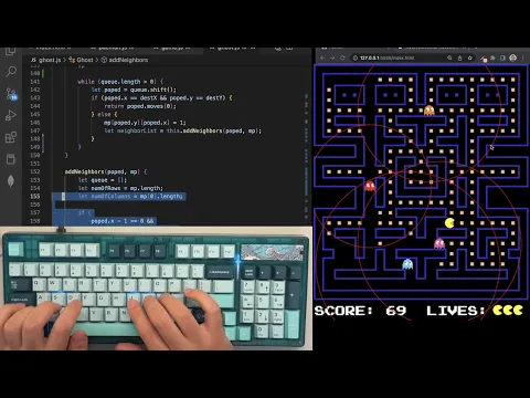 Download MP3 ASMR Programming - Coding Pacman - No Talking