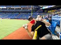 The secret about front row seats at Tropicana Field