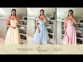 Download Lagu HUGE WEDDING GUEST DRESS TRY ON, SHOPPING AT ZARA \u0026 INTRODUCING SOMEONE SPECIAL | Lydia Elise Millen