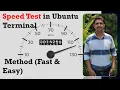 How to Check Internet Speed in Ubuntu Terminal Speedtest CLI Tutorial
