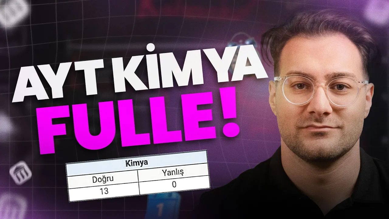 AYT Kimya Konuları 2026 ve AYT Kimya Soru Dağılımı