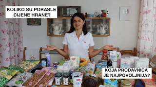 UPOREĐIVANJE CIJENA HRANE - LIDL, SPAR, HOFER, BILLA