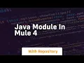 java module in mule 4