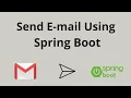 Send Email Using Spring Boot Gmail SMTP Java Mail Sender Bangalore IT Training