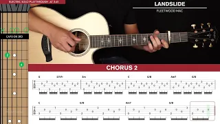 Download Landslide Guitar Cover Fleetwood Mac 🎸|Tabs + Chords| MP3