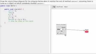 Java - Stack and Heap Diagrams