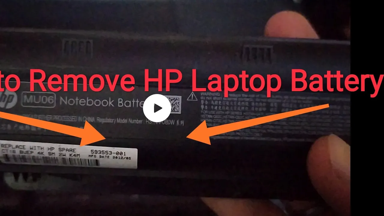 How To Fix HP Battery Not Detected / 0% Available Plugged In Not Charging / Battery Wont Charge. 