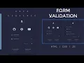 Form Validation - HTML CSS JS