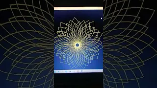 Python Turtle Sunflower turtle hack