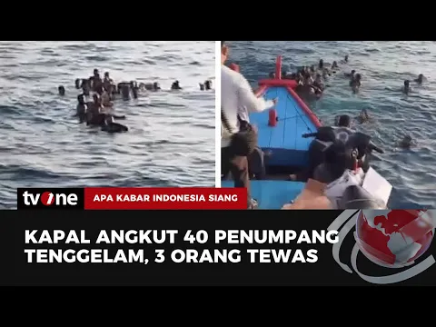 Kapal Bawa Puluhan Penumpang Tenggelam di Anambas