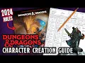 D D Character Creation Guide 5 5E