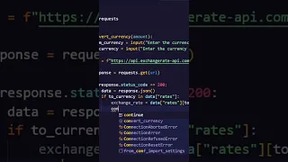 Currency Convertor app in 50 sec using Python python for beginners