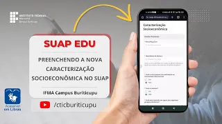 Preenchendo a nova Caracterização Socioeconômica no SUAP IFMA