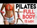 Download Lagu FULL BODY PILATES \u0026 FAT BURN 🔥 Lose Fat \u0026 Tighten | 15 min Workout