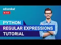 Python Regular Expressions Tutorial Regular Expressions Python Training Edureka Python Live