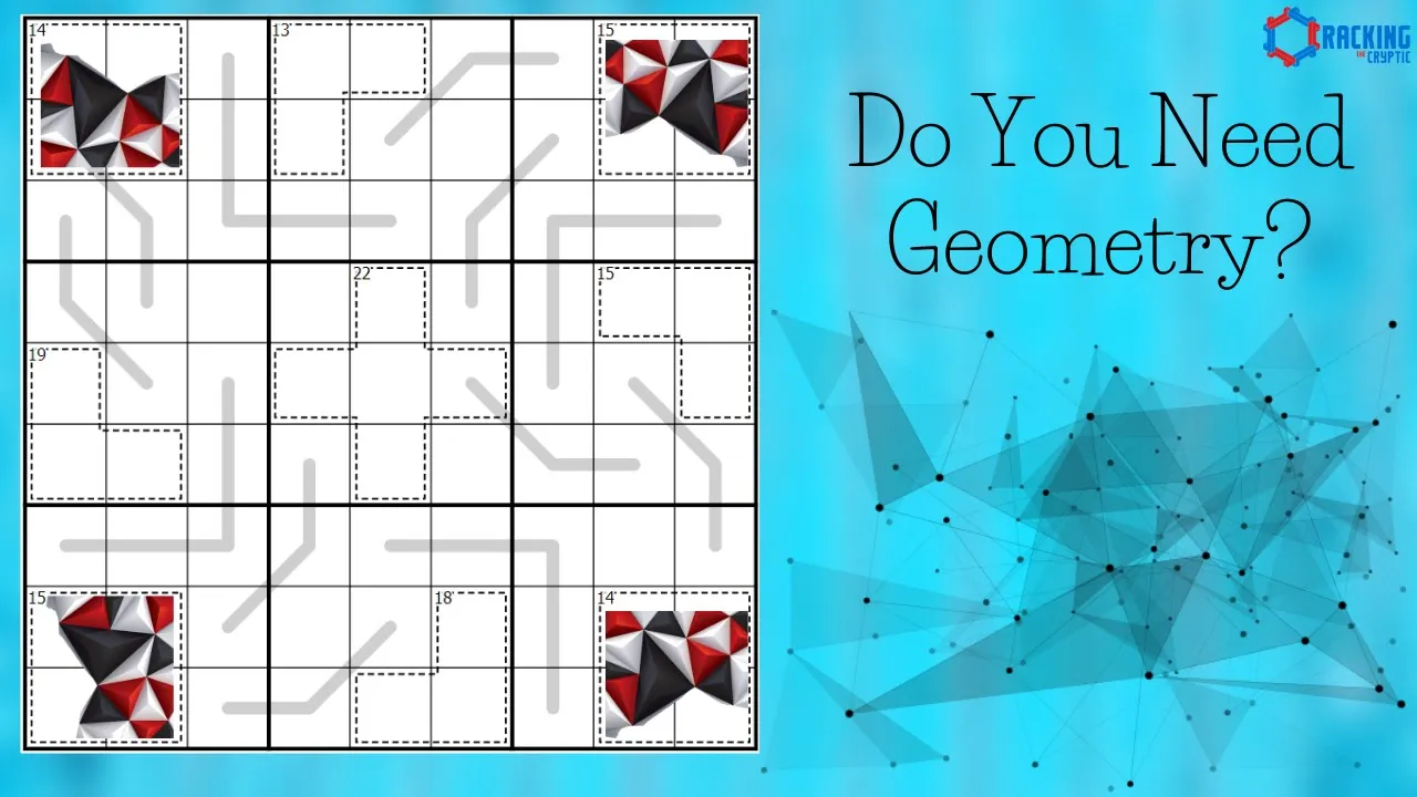 Is This Sudoku Impossible To Solve Without Using Geometry?