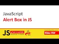 20 Alert Box in JavaScript JavaScript JavaScript in Pashto