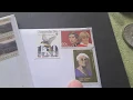 Old Australian stamps used as postage