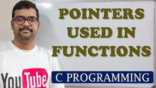 63 - POINTERS PASSING AS ARGUMENTS TO FUNCTIONS