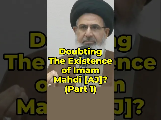 ⁣Doubting the Existence of Imam Mahdi [AJ]? (P. 1) | Dr. Sayed Moustafa al Qazwini #imammahdi