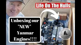 Ep073 New Yanmar Engines – Life On The Hulls Building Catamaran