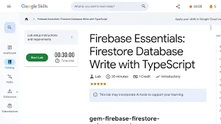 Firebase Essentials Firestore Database Write with TypeScript gem-firebase-firestore-write-typescript
