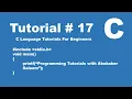 Purpose of Nested If statement in C Programming Language Tutorial 17