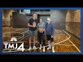 TMJ4 s Sydni Eure hits the court with former NBA Player Steve Novak