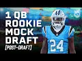 2024 1QB Dynasty Rookie Mock Draft