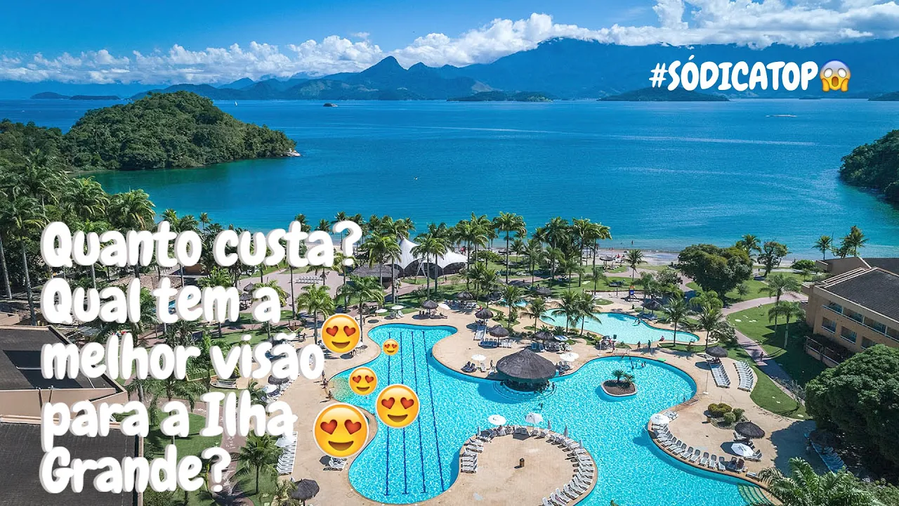 Melhores hotéis e resorts a beira mar em Angra dos Reis #riodejaneiro #rj