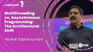 Multithreading vs Asynchronous Programming The Architectural Shift by Venkat Subramaniam