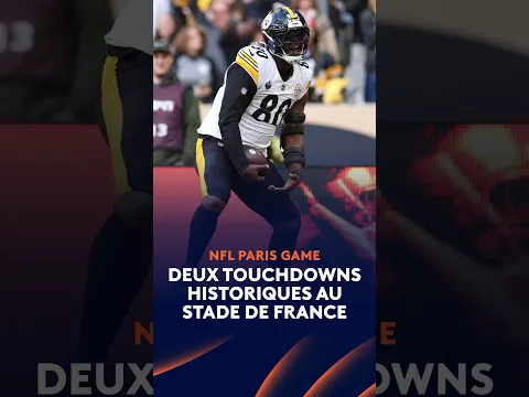 🏈 #NFLParisGame | 🔥Les deux premiers touchdowns de l’histoire de la NFL à Paris !