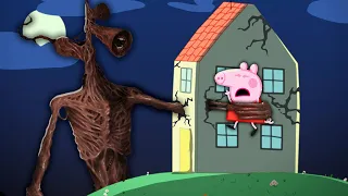 siren head has entered the peppa pig universe fan animation