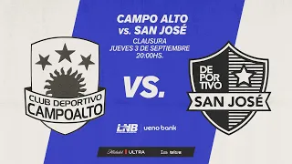 LNB EN VIVO - FECHA 8 -  CAMPOALTO Vs. SAN JOSÉ